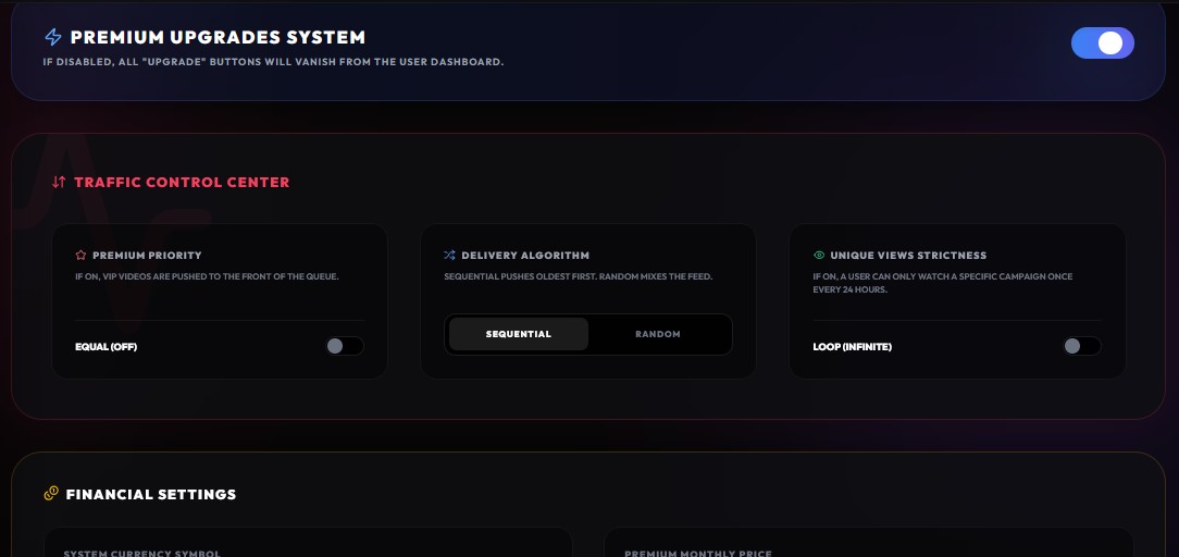 Member Settings