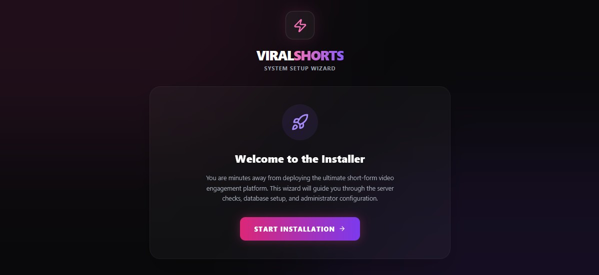 Wizard Welcome Screen