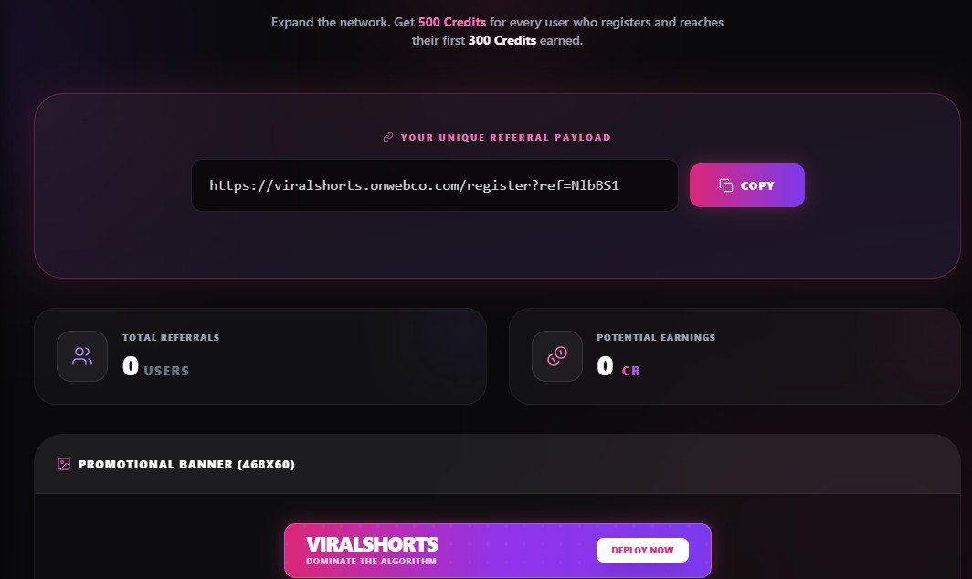 Referral Program